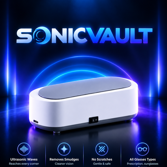 SonicVault™ Ultrasonic Cleaner